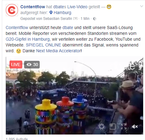 Livestream vom G20-Gipfel in Hamburg