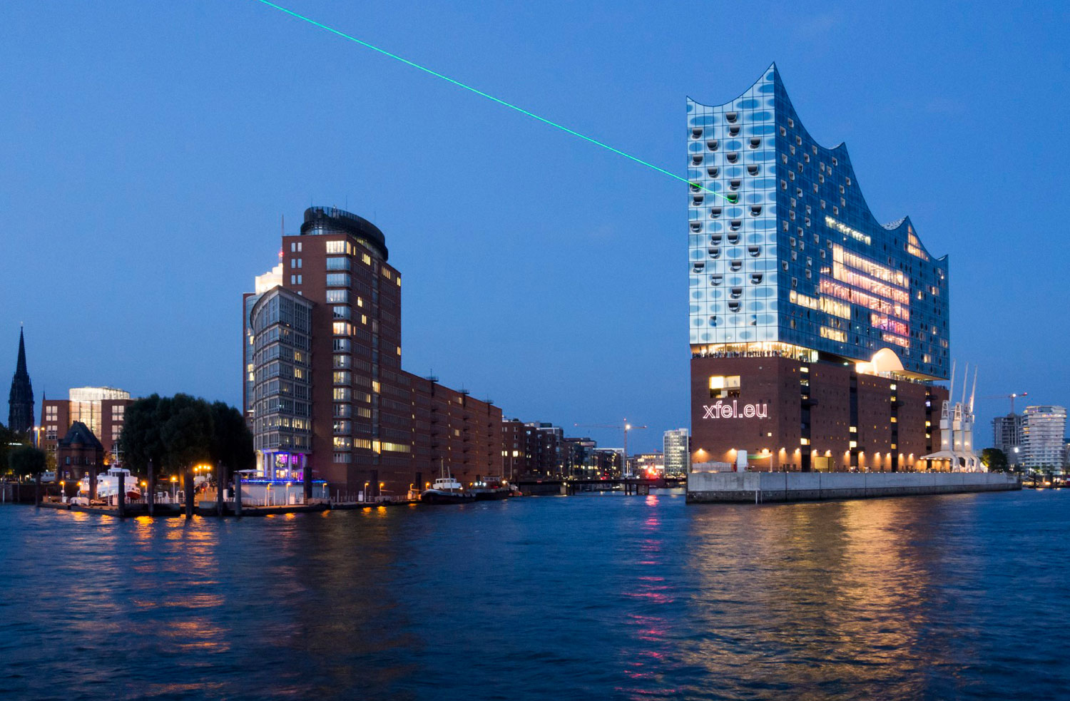 Mit Contentflow ist der XFEL-Laser nicht nur in Hamburg zu sehen