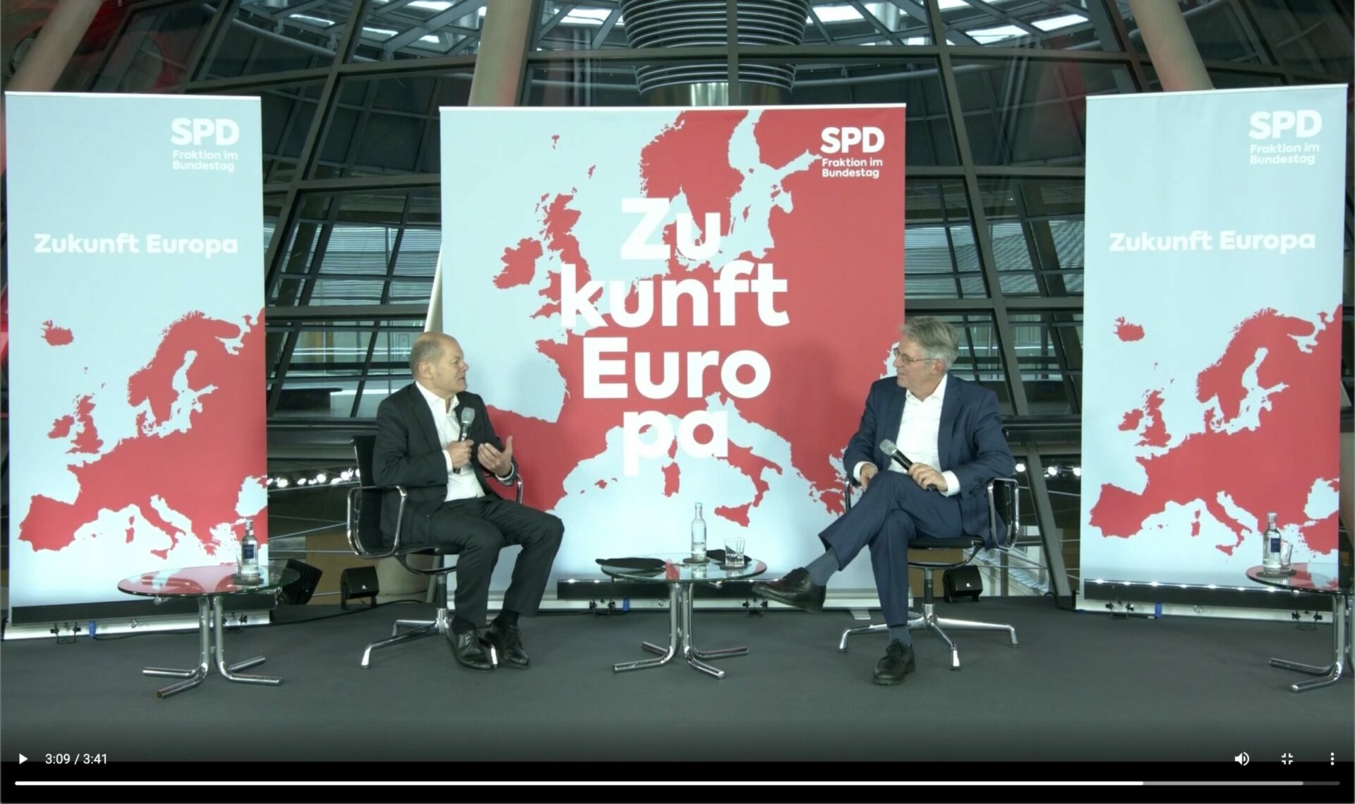 Livestream der SPD-Digitalkonferenz zur Zukunft Europas