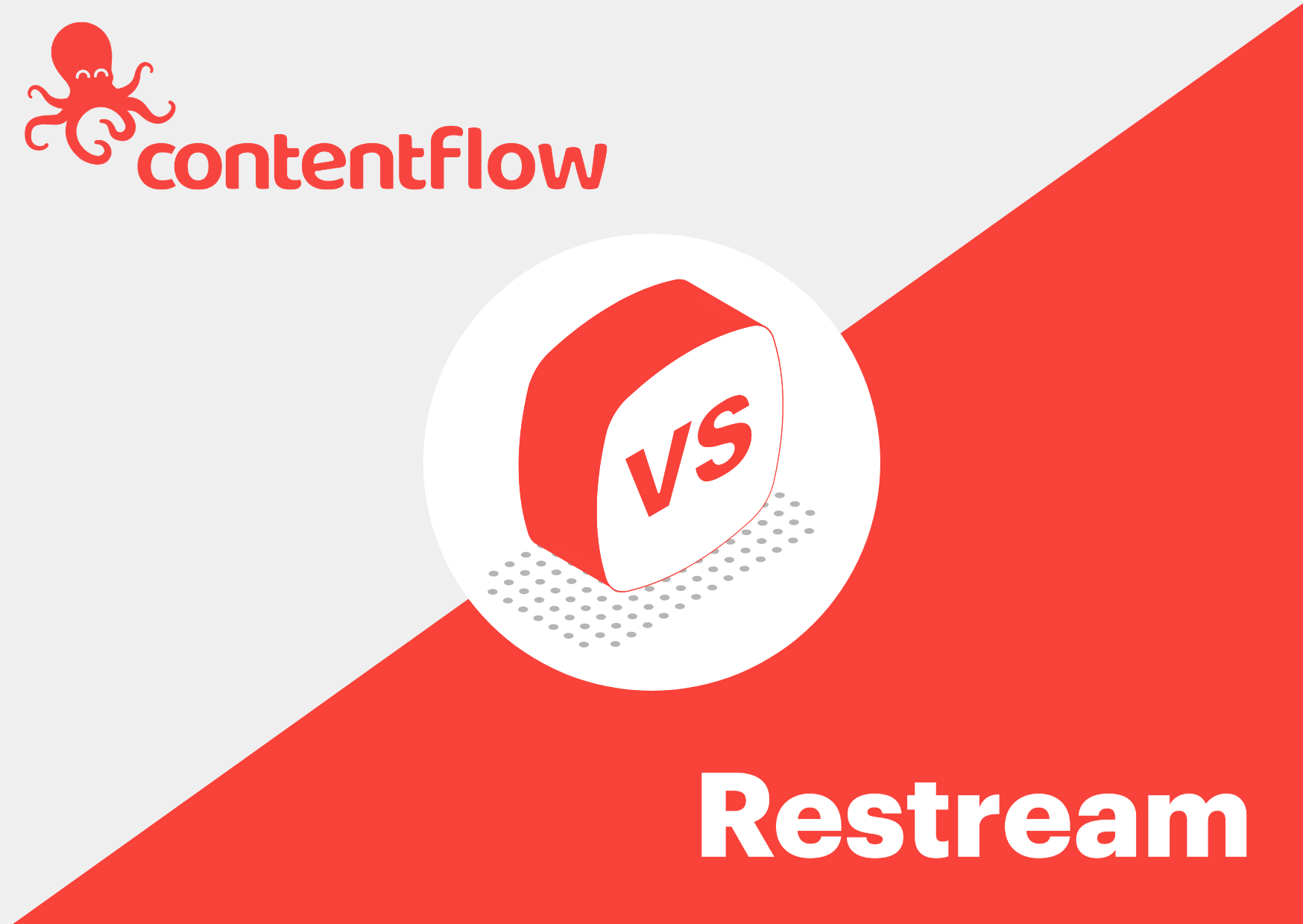 Restream vs. Contentflow – eine Gegenüberstellung der Funktionen
